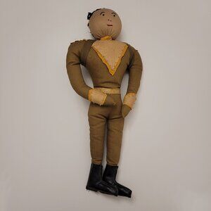 Vintage (Possibly Antique) Soft Body Soldier Doll